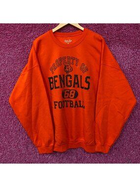 Junk Food Clothing Cincinnati Bengals Crewneck Sweatshirt 2XL